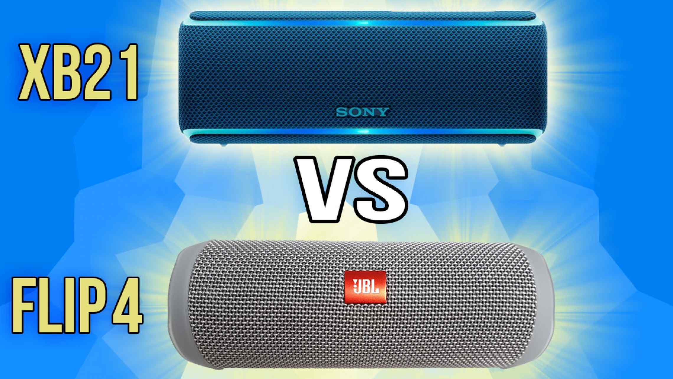 JBL Flip 4 vs Sony SRS-XB21 - Which one is the better outdoor