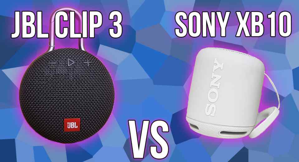 JBL Clip 3 vs Sony SRS-XB10